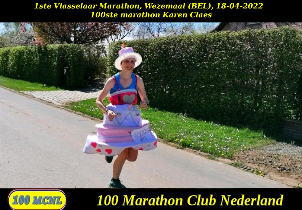 100ste marathon Johan Visschers
