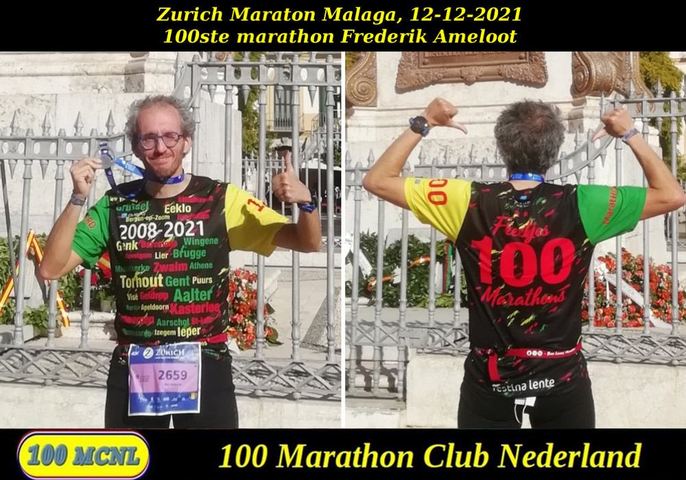 100ste marathon Frederik Ameloot