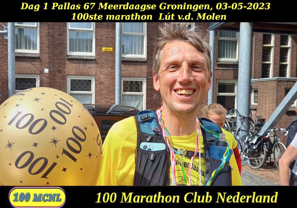 100ste marathon Lút v.d. Molen